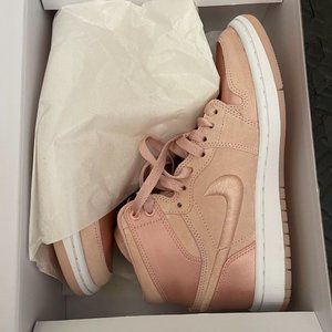 Air Jordan Pink Suede WMNS High-Tops